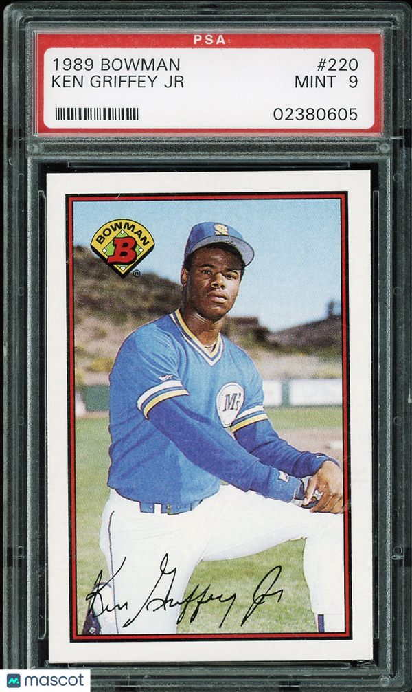 1989 Bowman Ken Griffey JR. #220 PSA 9