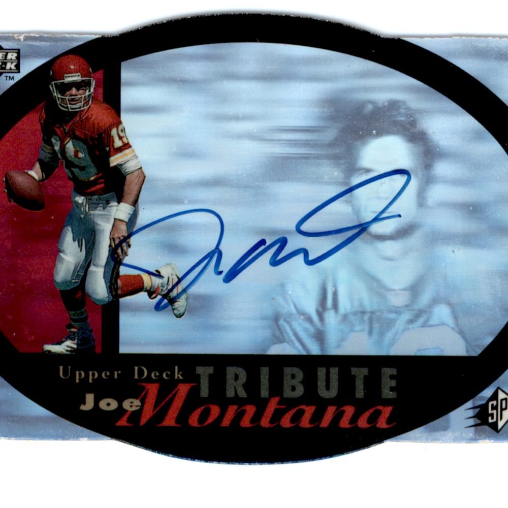1996 Upper Deck SPx Tribute Joe Montana