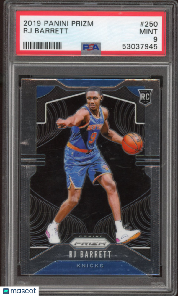 2019 Panini Prizm RJ Barrett #250 PSA 9