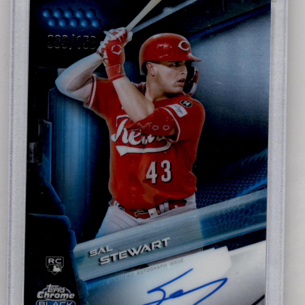 2026 Topps Chrome Sal Stewart Rookie  /150 Auto *