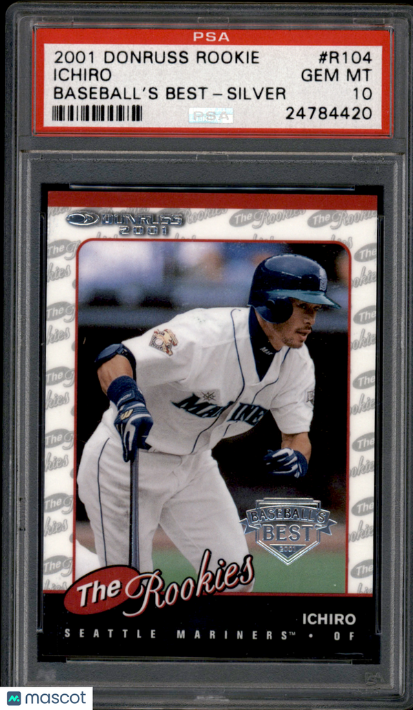 2001 Topps Ichiro Suzuki #726 PSA 10