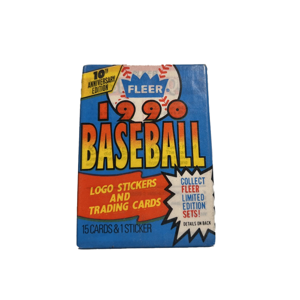1990 Fleer Baseball Logo Stickers Pack