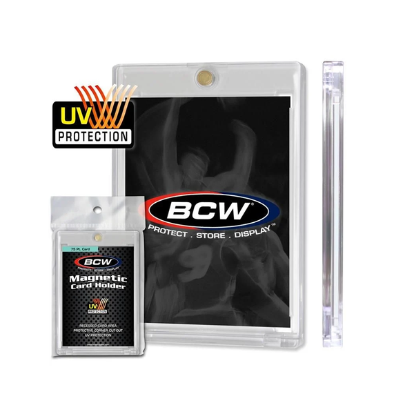 BCW 75 Point Magnetic Top Loader (1 Piece)