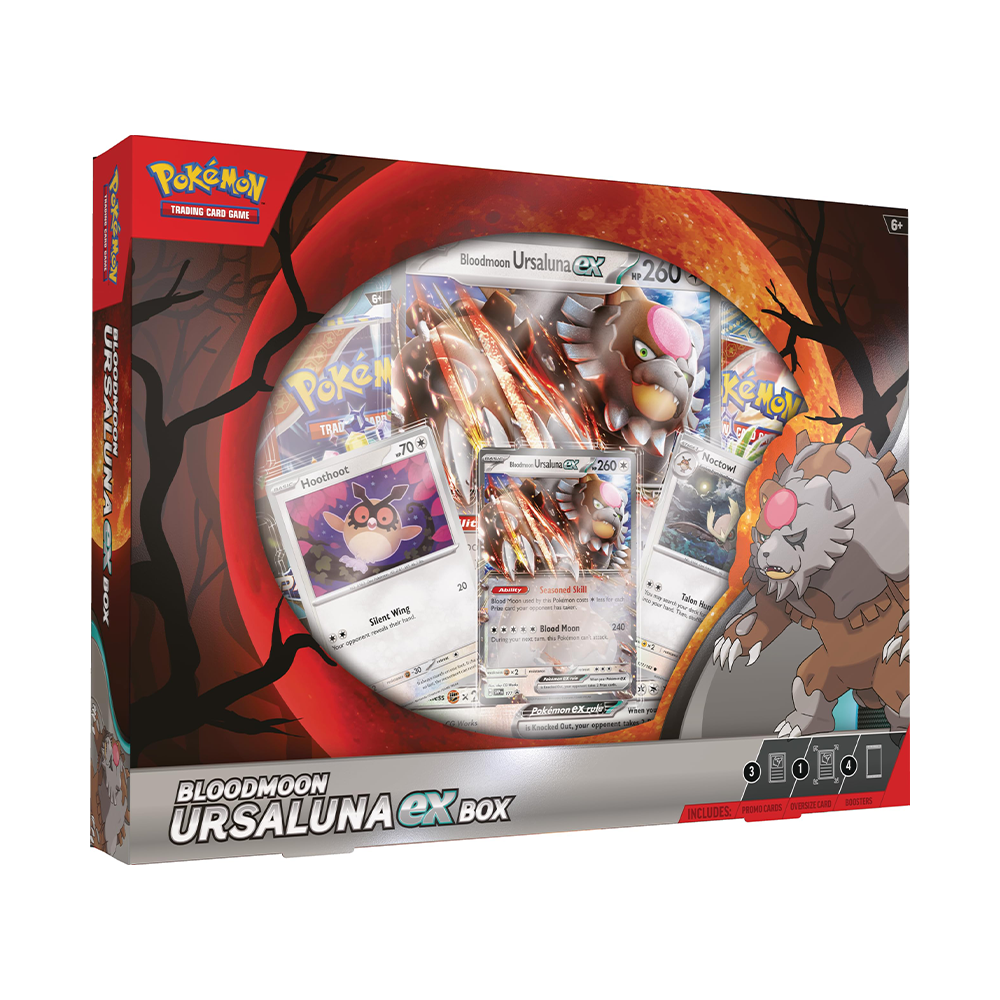 Pokémon TCG: Bloodmoon Ursaluna Ex Box