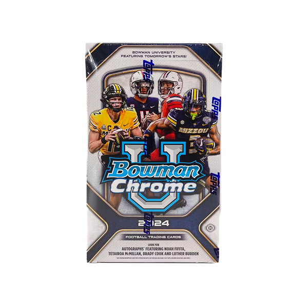 2024 Bowman University Chrome Football Hobby Box