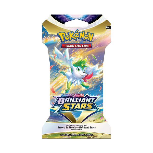 Pokemon Sword & Shield Brilliant Stars Sleeved Booster Pack