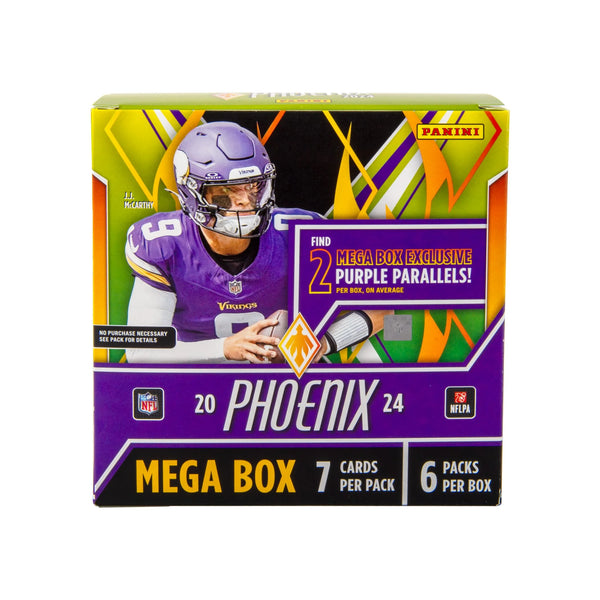 2024 Panini Phoenix Football Mega Box (Purple Parallels!)