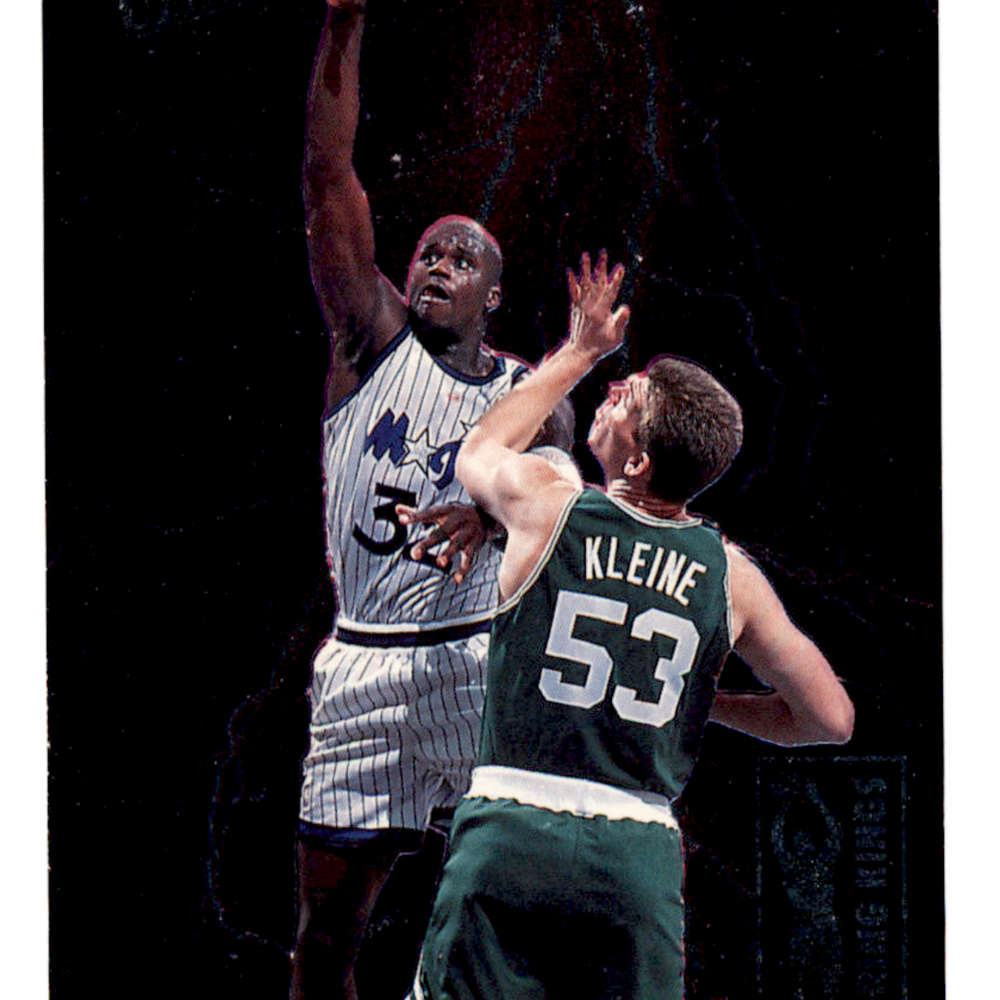 1993 Fleer Ultra Rebounding Kings Shaquille O'Neal #8