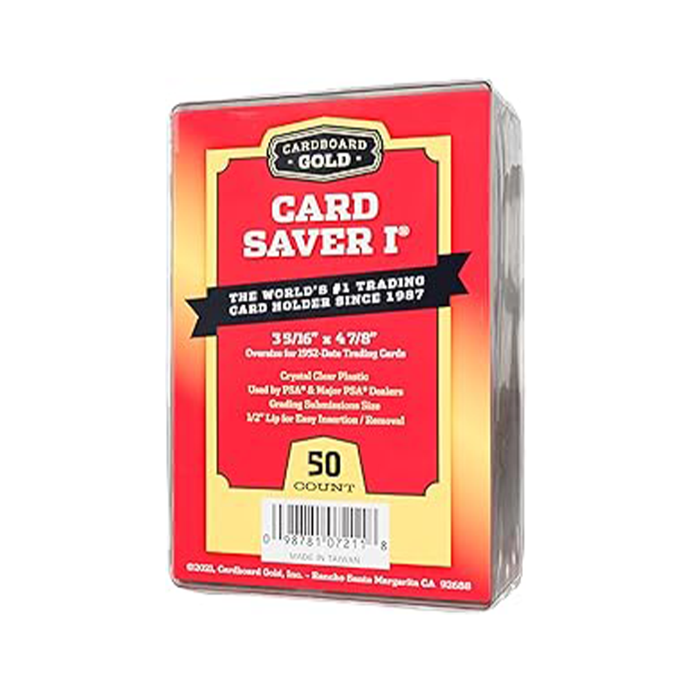 Cardboard Gold Card Saver 1 Pack