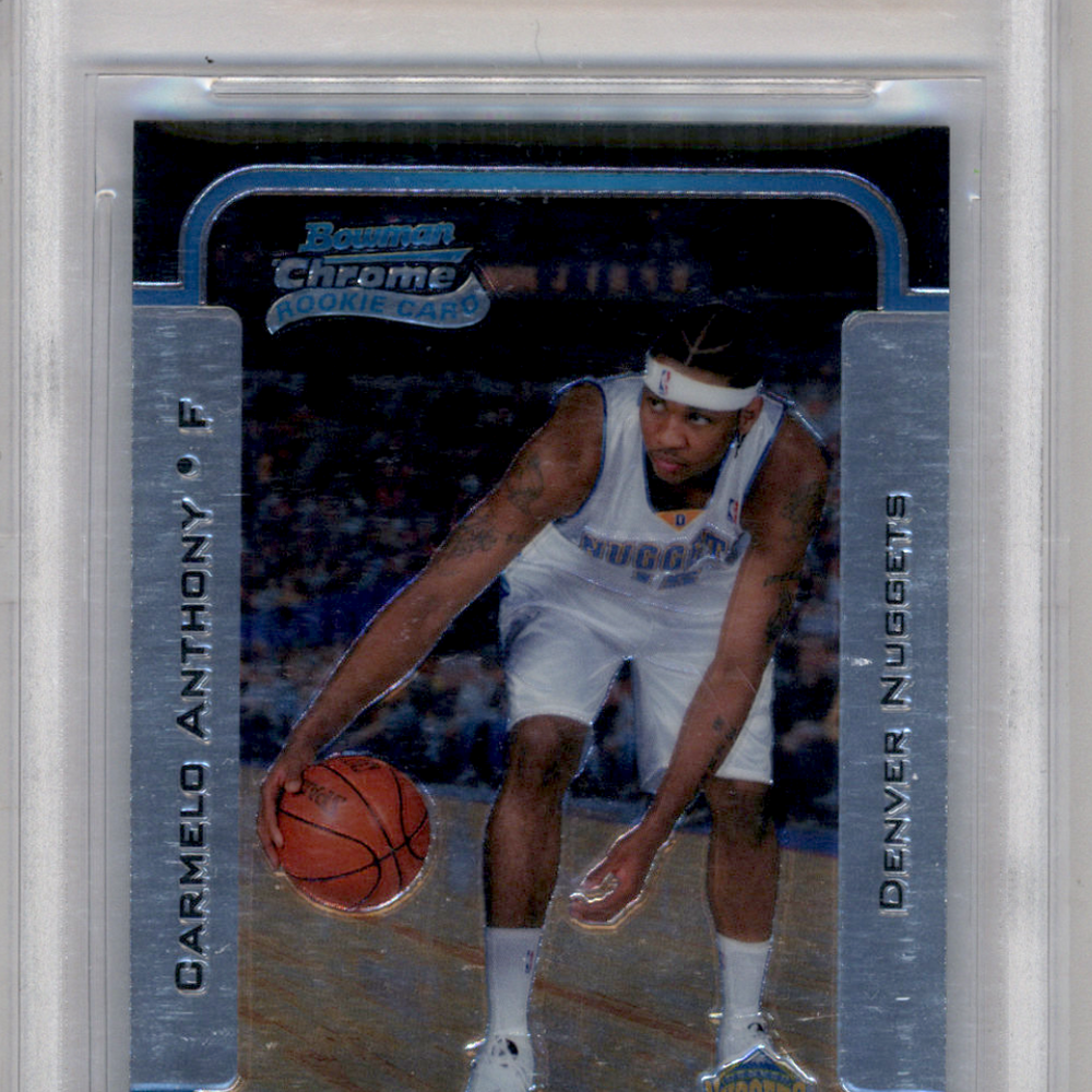 2003 Bowman Chrome Carmelo Anthony #140 BGS 9.5