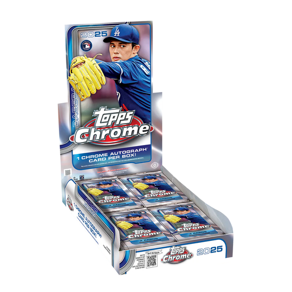 2025 Topps Chrome Baseball Hobby Box