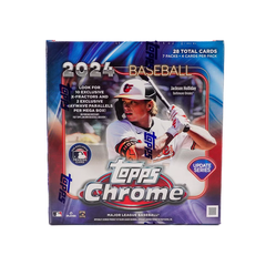2024 Topps Chrome Update Series Baseball Mega Box - Rizo Sports