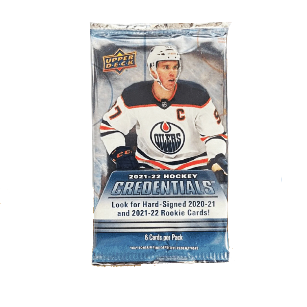 2022/23 Upper Deck Credentials Hockey Hobby Pack