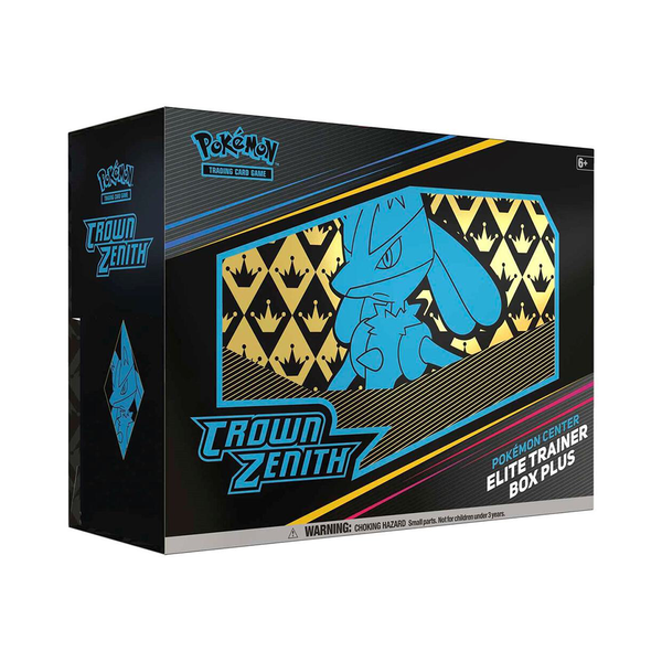 Pokemon Sword and Shield Crown Zenith Pokemon Center Elite Trainer Box