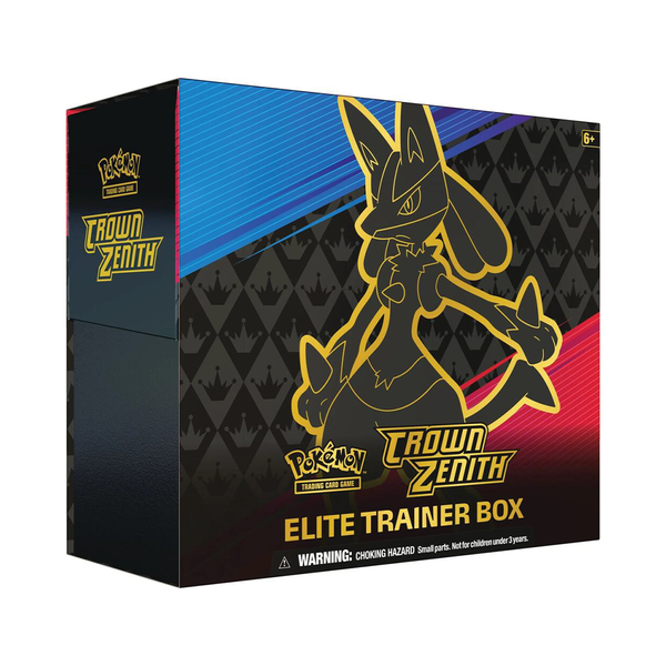 Pokemon Sword and Shield Crown Zenith Elite Trainer Box