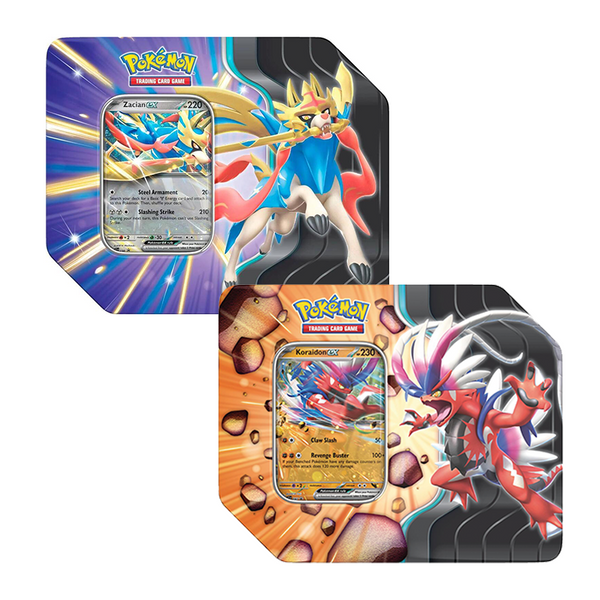 Pokemon Slashing Legends Tin