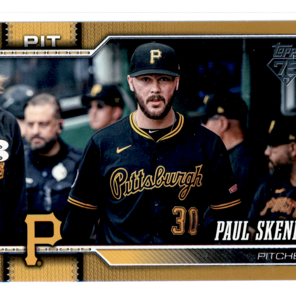 2026 Topps Series One Paul Skenes #100 Gold /50