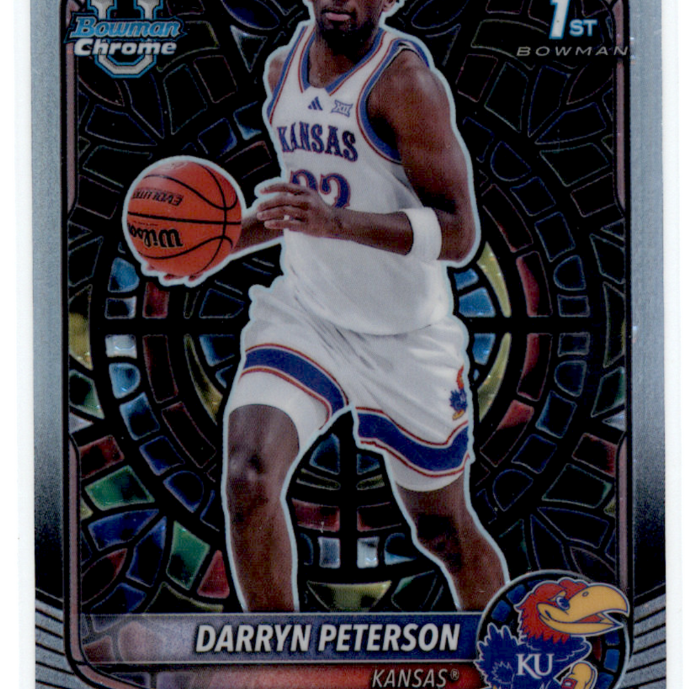 2025 Bowman Chrome University Darryn Peterson Stained Glass  #CPE-2