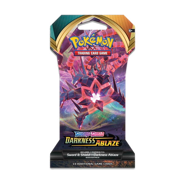 Pokemon Sword and Shield Darkness Ablaze Sleeved Booster Pack