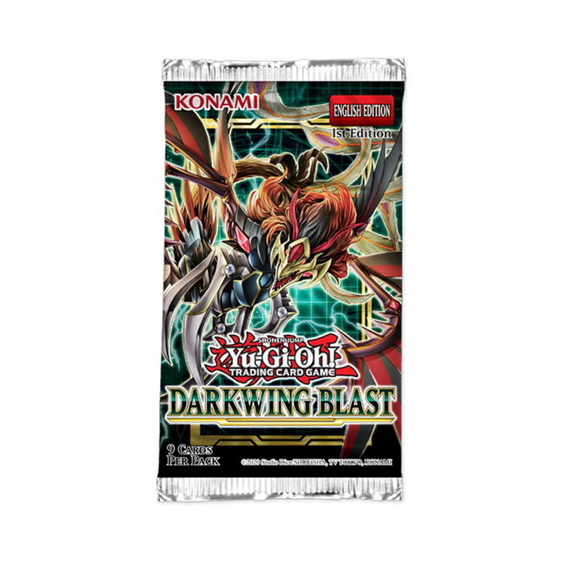 darkwing booster box Yugioh Darkwing Black Booster Pack