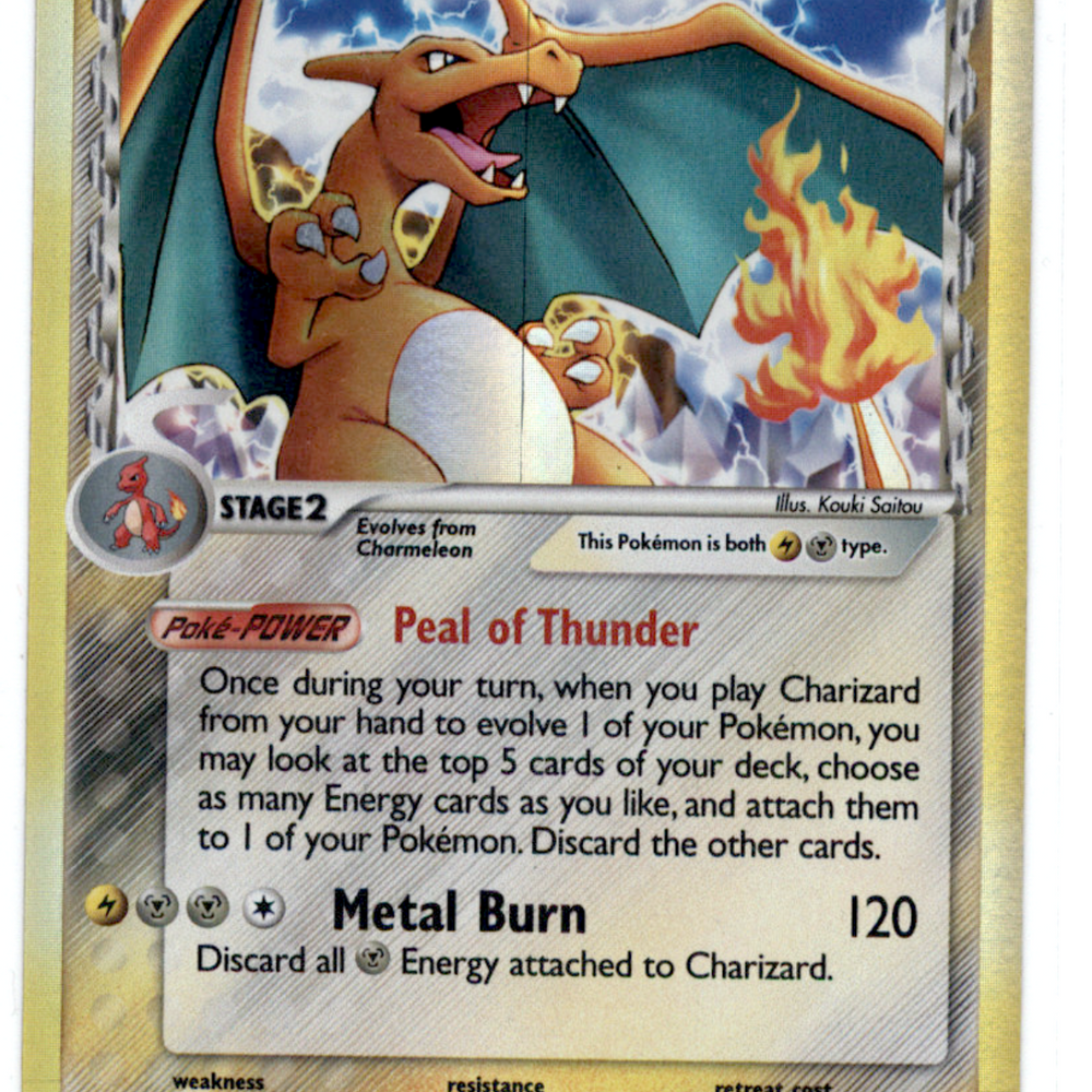 2009 EX Dragon Frontiers Charizard #4/100