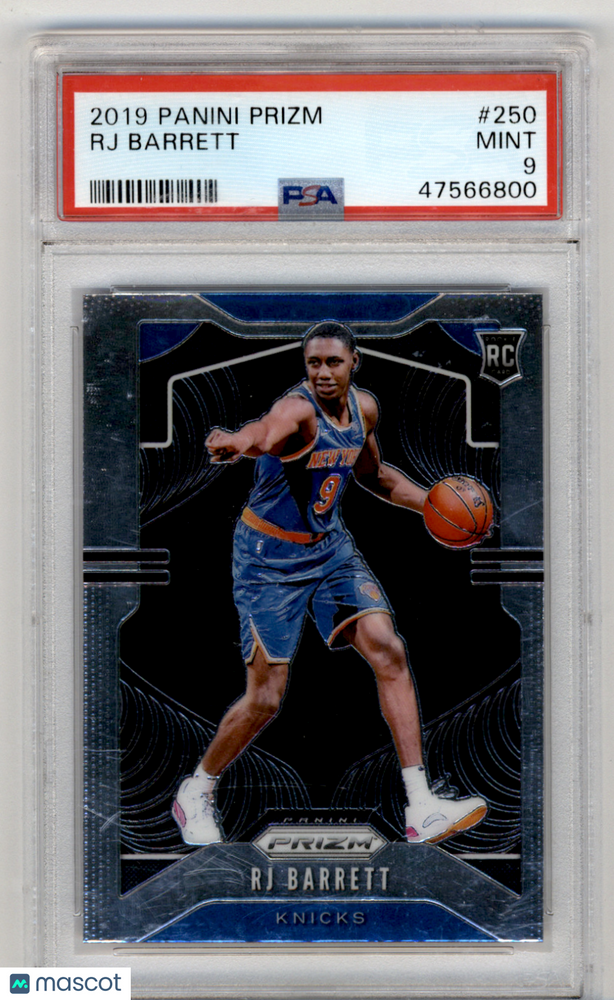 2019 Panini Prizm RJ Barrett #250 PSA 9