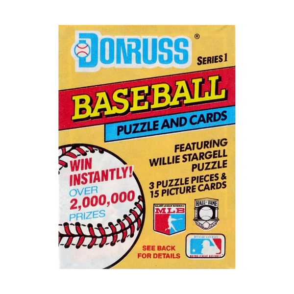 1991 Donruss Baseball Puzzle Series 1 Pack