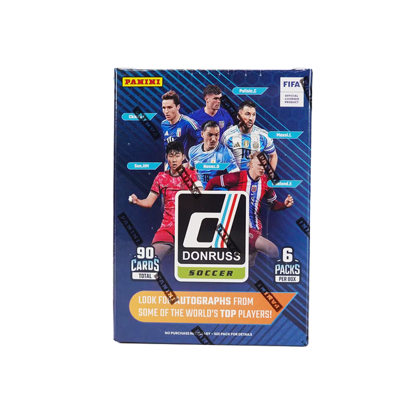 2024-25 Panini Donruss Soccer 6-Pack Hobby Blaster Box
