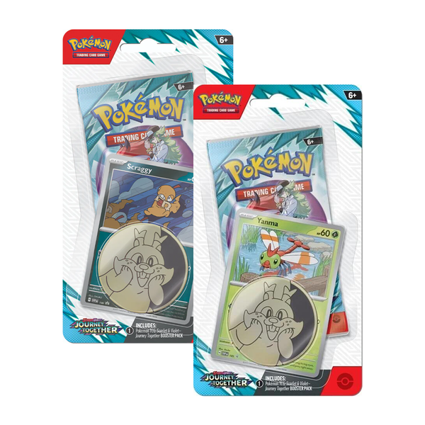 Pokemon Scralet and Violet Journey Together Single Pack Blister with Coin