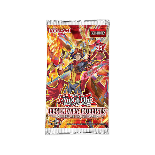 Yugioh Legendary Duelists: Soulburning Volcano Booster Pack