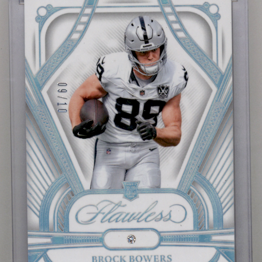 2025 Panini Flawless Football Brock Bowers #106 /10