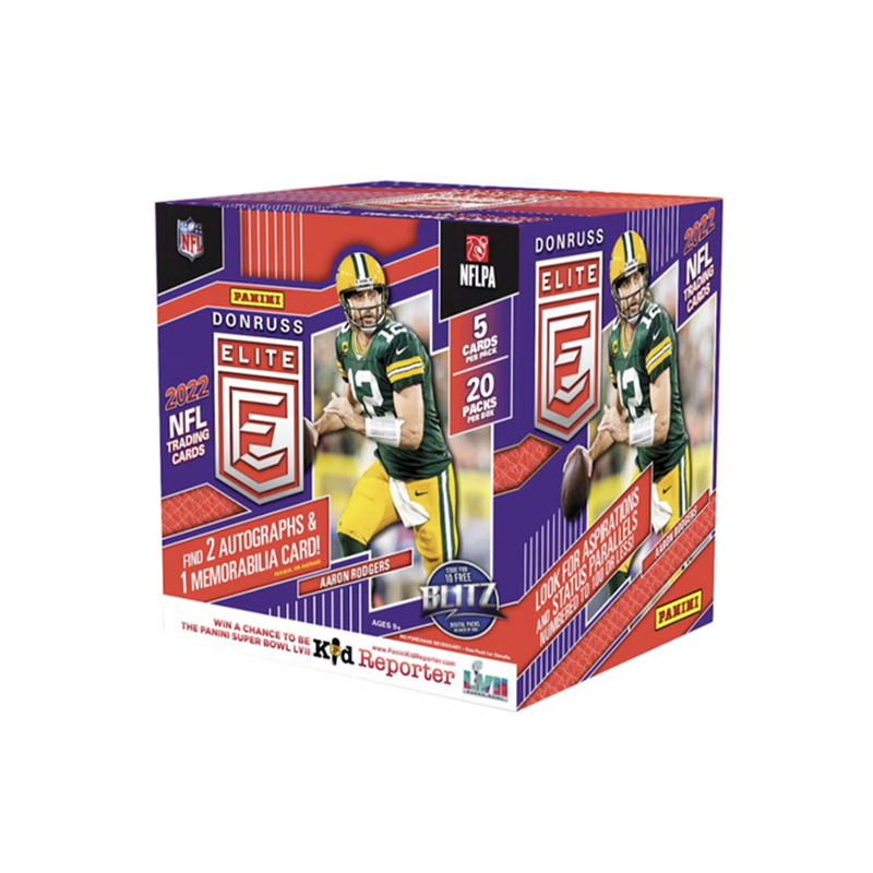 2022 Panini Donruss Elite Football Hobby Box - Rizo Sports 2022 Panini Donruss Elite Football Hobby Box - Rizo Sports