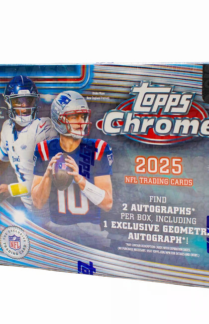 2025 Topps Chrome Football Breakers Delight Box