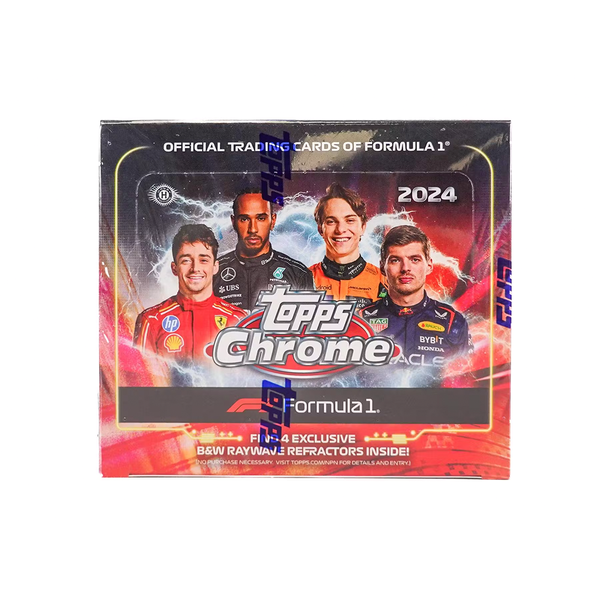 2024 Topps Chrome Formula 1 F1 Racing Qualifying Lap Box