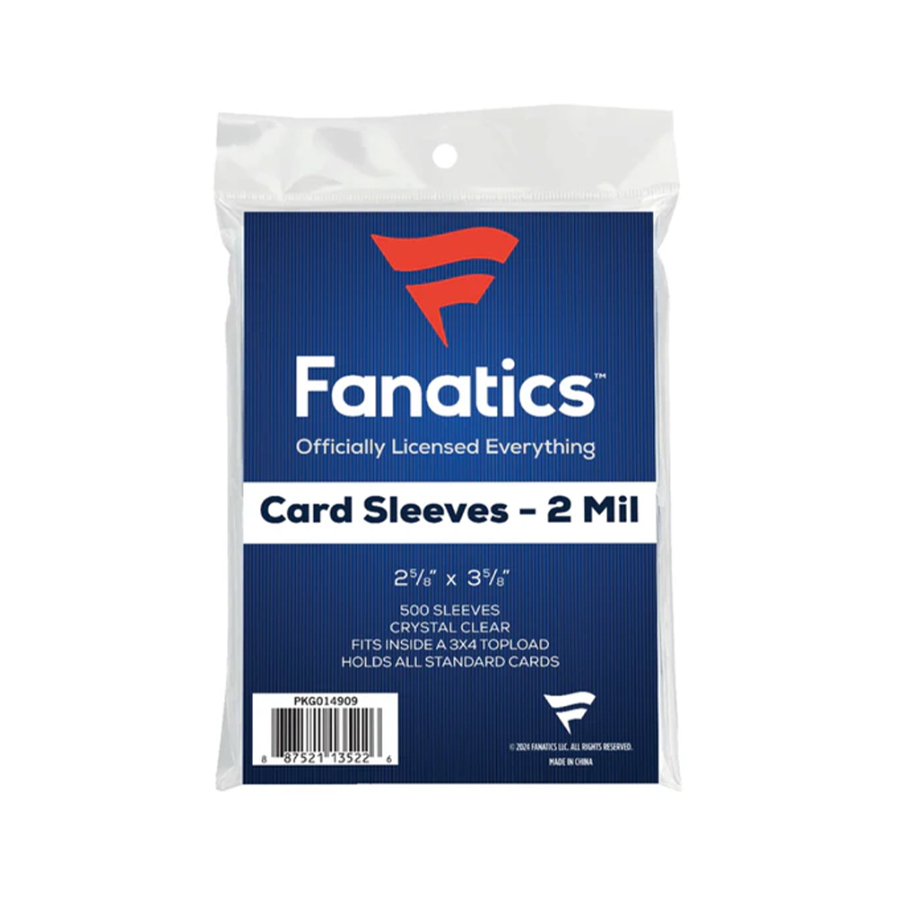 Fanatics Soft Sleeves 500 Count