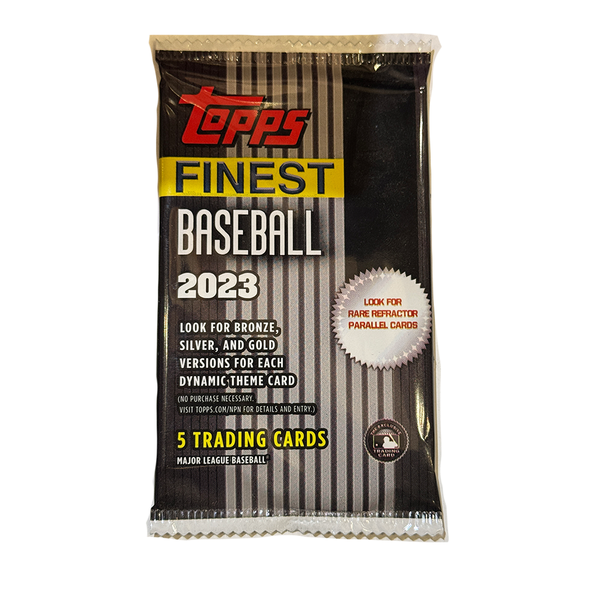 2023 Topps Finest Baseball Hobby Pack