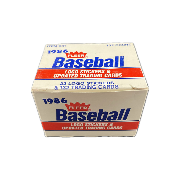 1986 Fleer Update Baseball Factory Set