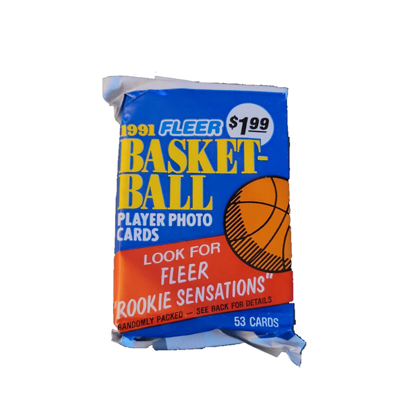 1991-92 Fleer Basketball Jumbo Pack