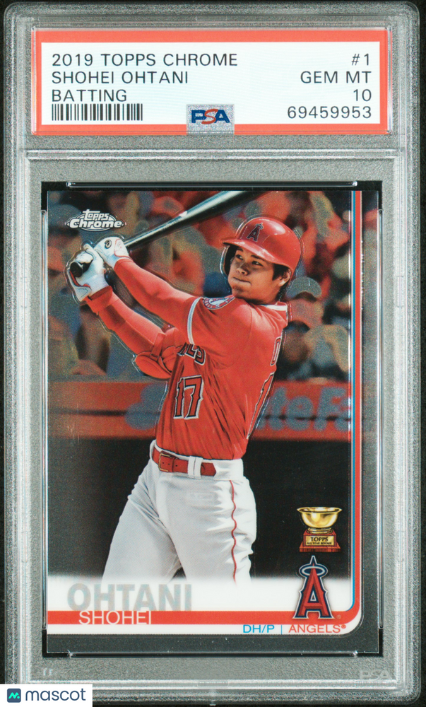 2019 Topps Chrome Shohei Ohtani #1 PSA 10