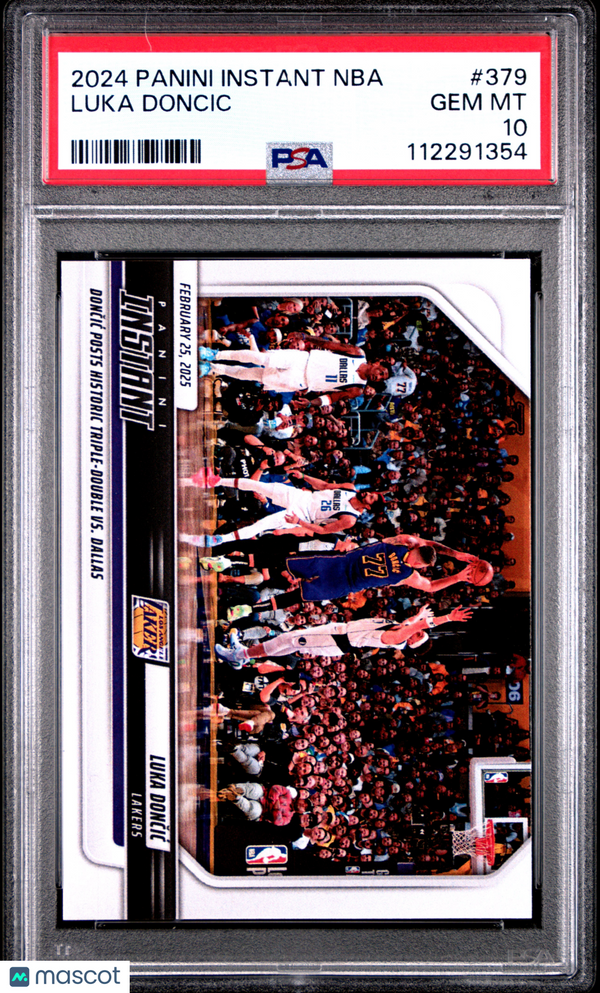2024 Panini Instant NBA Luka Doncic #379 PSA 10