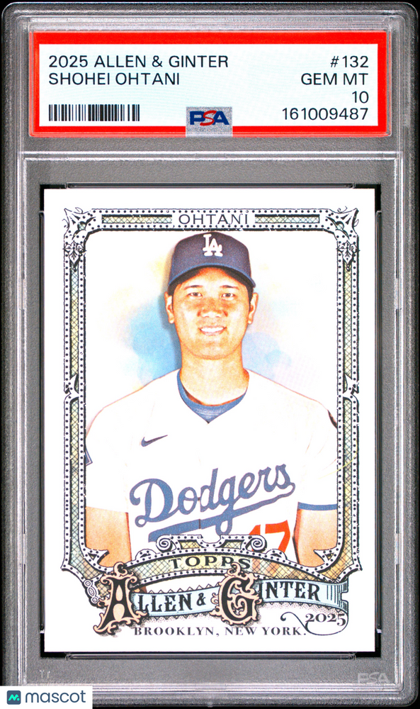 2025 Topps Allen & Ginter Shohei Ohtani #132 PSA 10