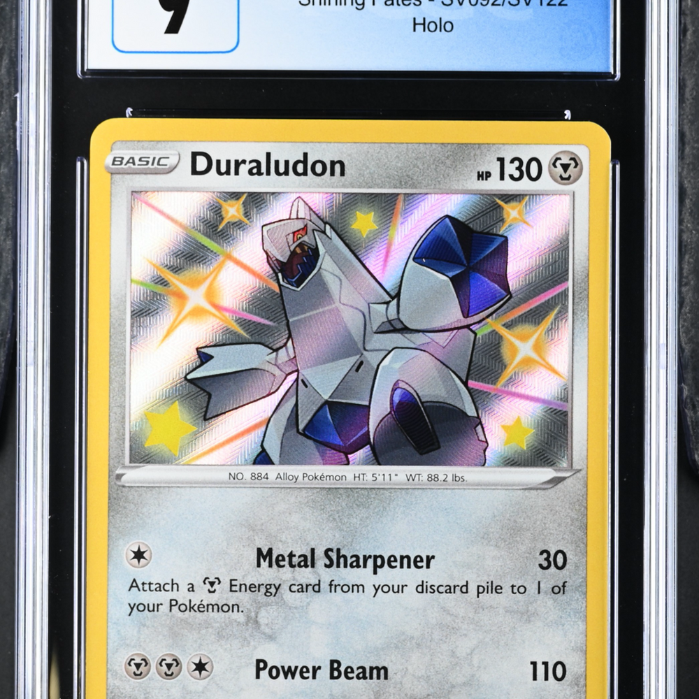 2021 Pokemon Shining Fates Duraludon #SV092/SV122 CGC 9
