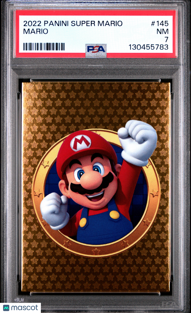 2022 Panini Super Mario Mario #145 PSA 7