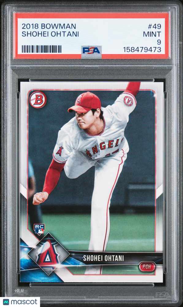 2018 Bowman Shohei Ohtani #49 PSA 9