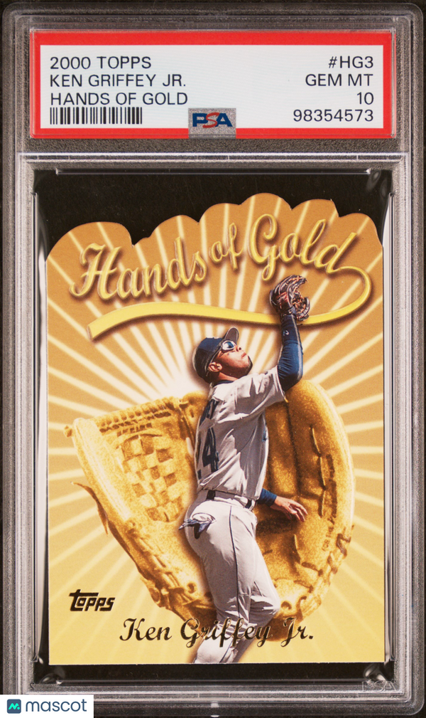 2000 Topps Hands Of Gold Ken Griffey JR. #HG3 PSA 10