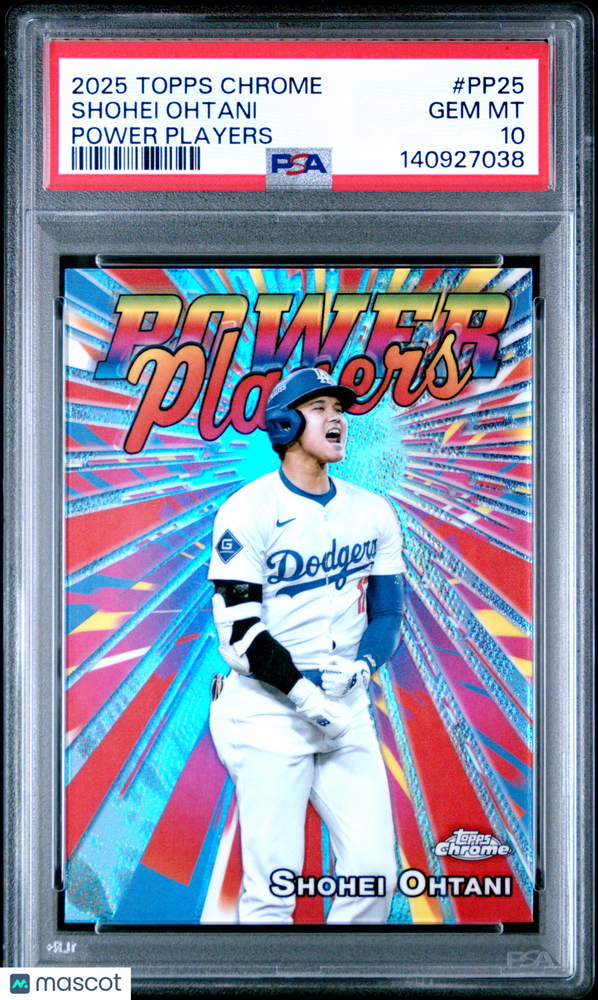 2025 Topps Chrome Power Players Shohei Ohtani #PP25 PSA 10