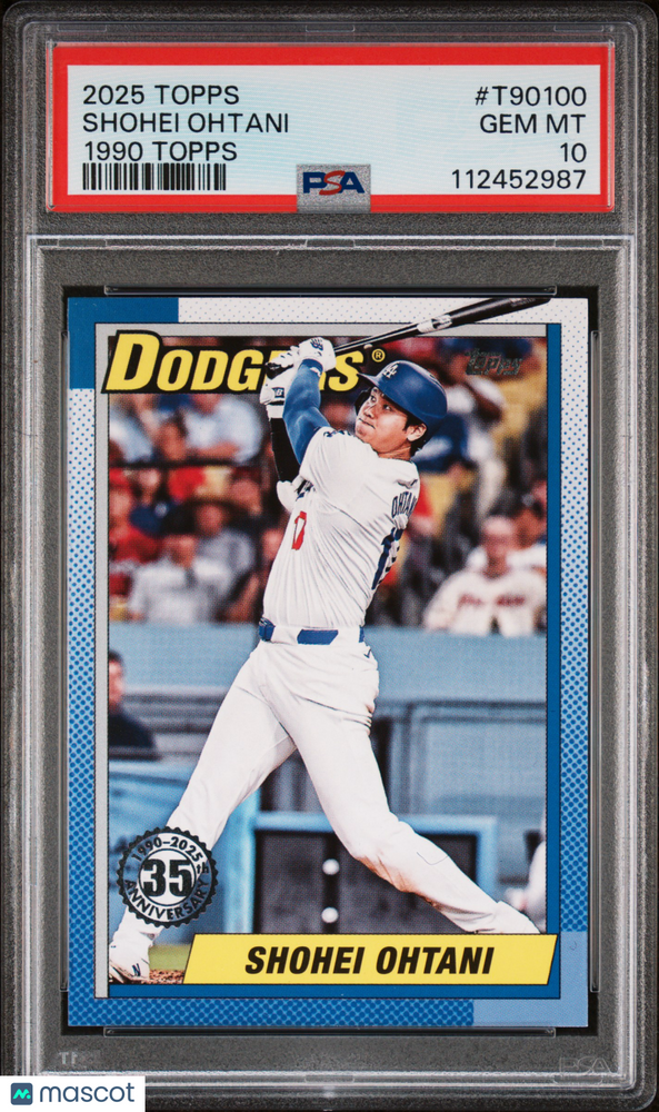 2025 Topps 1990 Topps Baseball Shohei Ohtani #T90-100 PSA 10