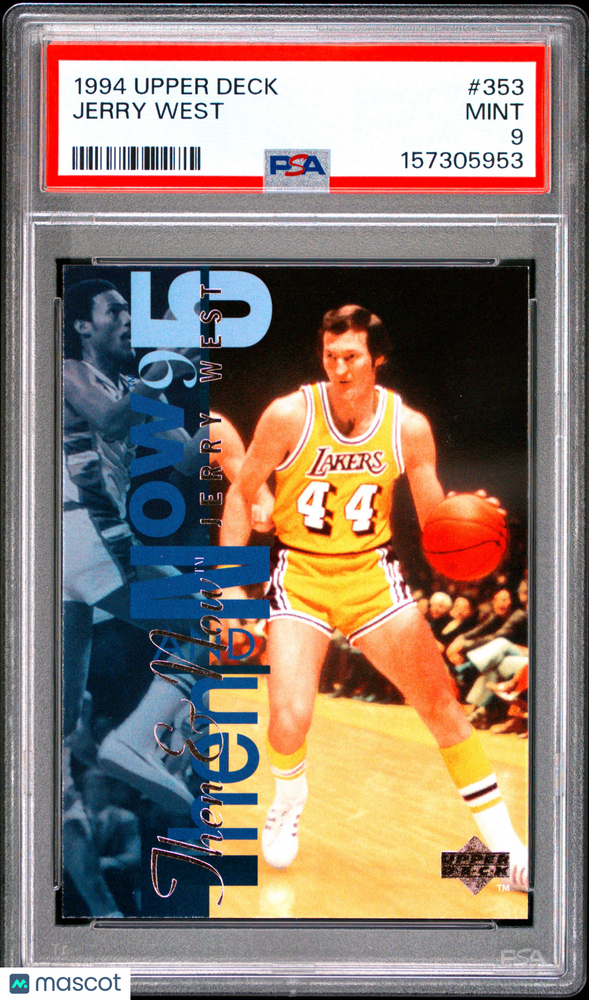 1994 Upper Deck Jerry West #353 PSA 9