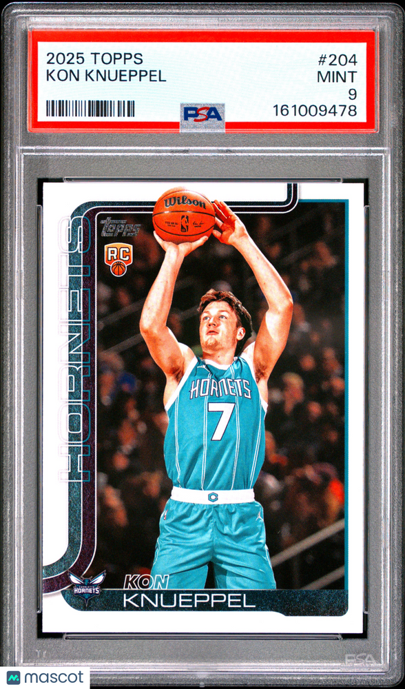 2025 Topps Kon Knueppel #204 PSA 9