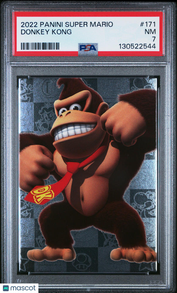 2022 Panini Super Mario Donkey Kong #171 PSA 7